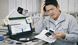 報告書・集計・書類づくりに毎日何時間も費やし、本来やるべき仕事が後回しになってしまう…