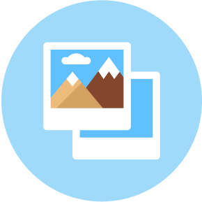 アルバム機能のアイコン